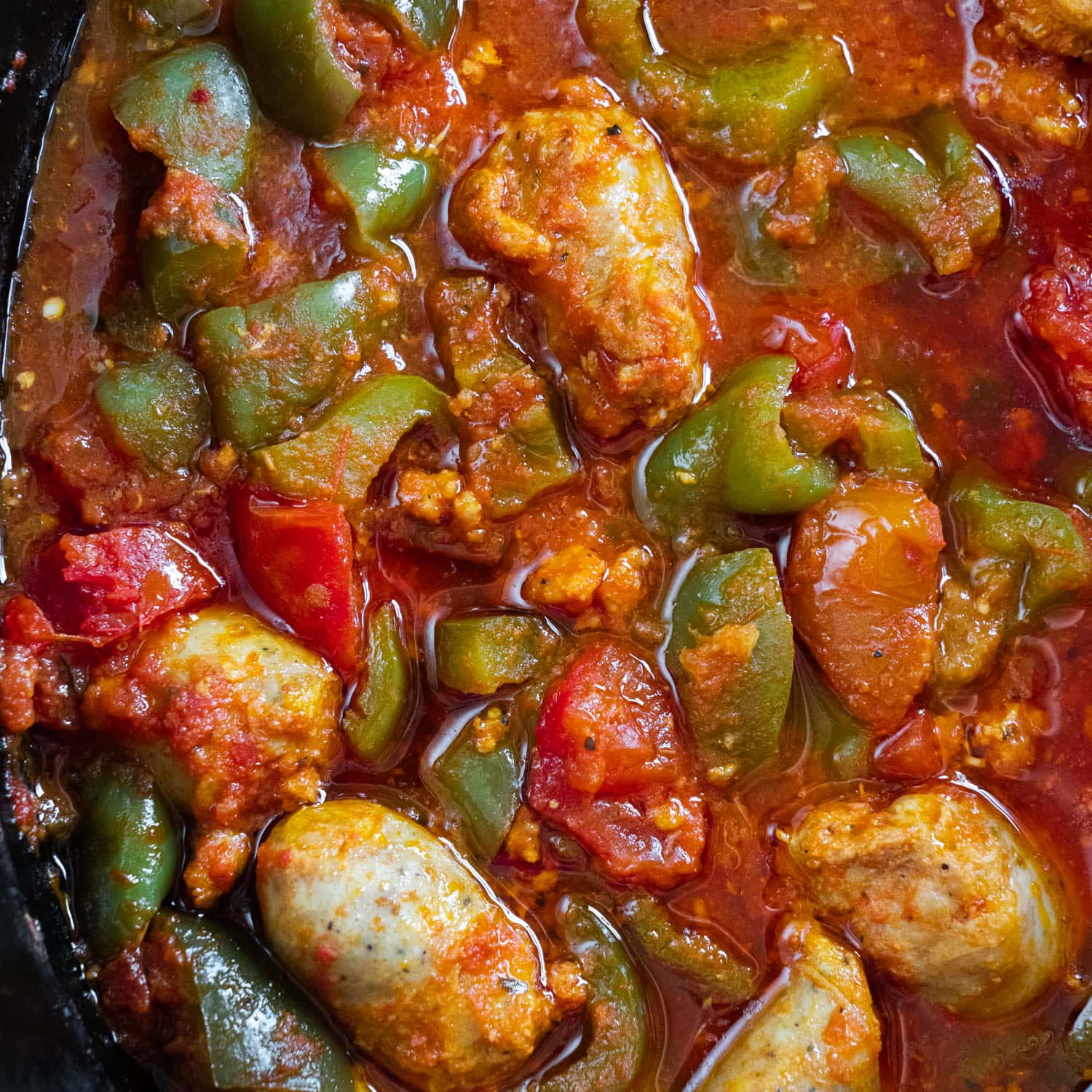 From Hoagies to Rice: Versatile Slow Cooker Sausage & Peppers